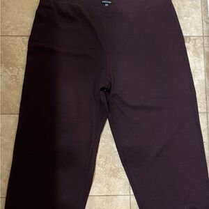 EILEEN FISHER - NWT Ribbed Straight Leg Pants